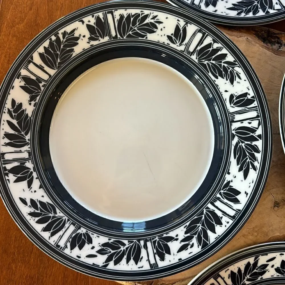 Set of 4 Dansk Ceylon Portugal Bread & Butter Plates